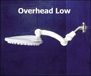 shower head low position