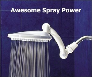 shower head power spray